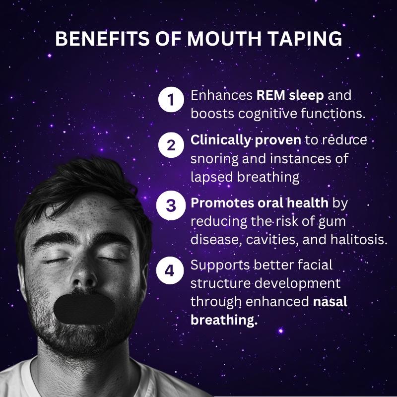 REST EASY MOUTH TAPE (30 DAY SUPPLY) AS SEEN ON TIKTOK
