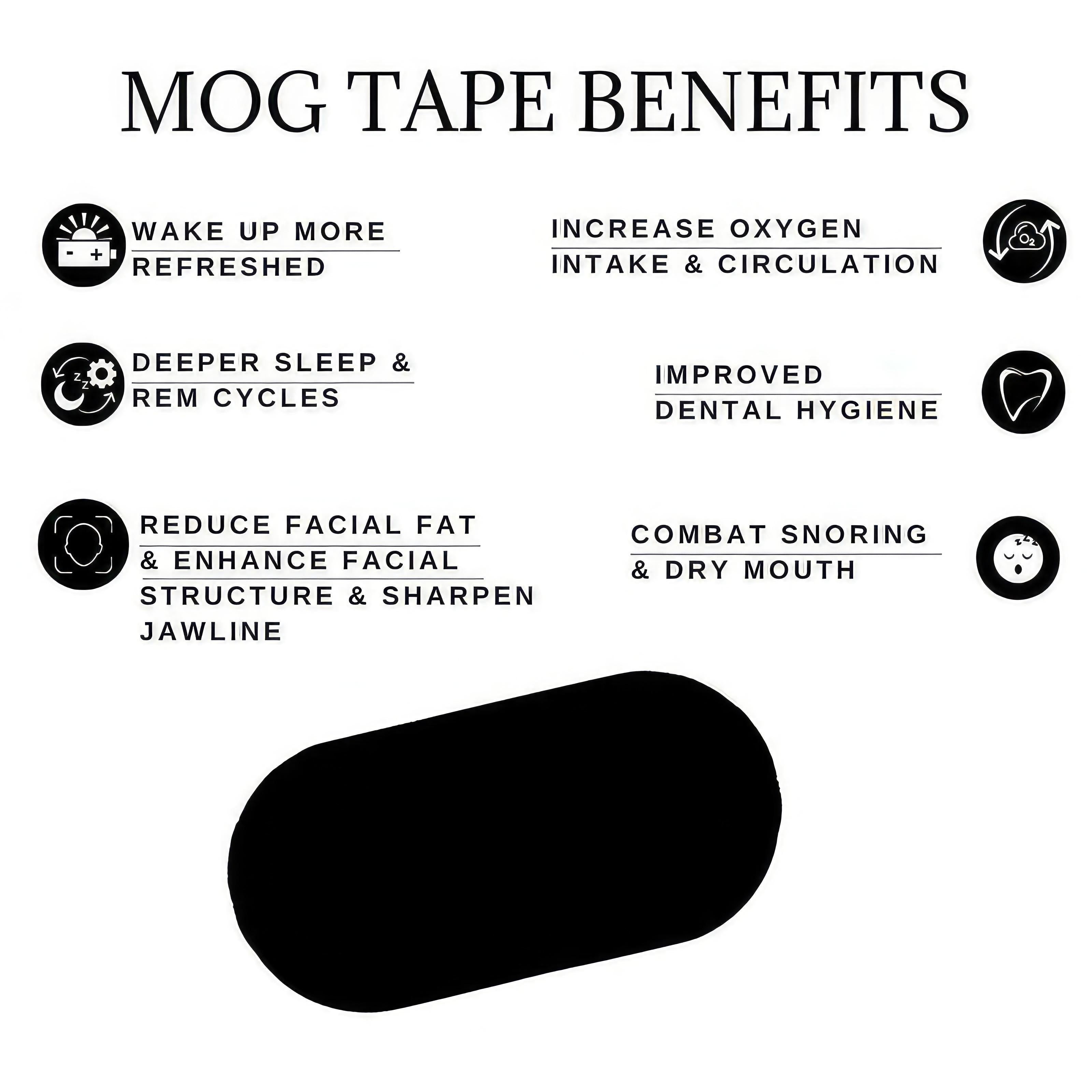 MOG TAPE (30 DAY SUPPLY) AS SEEN ON TIKTOK