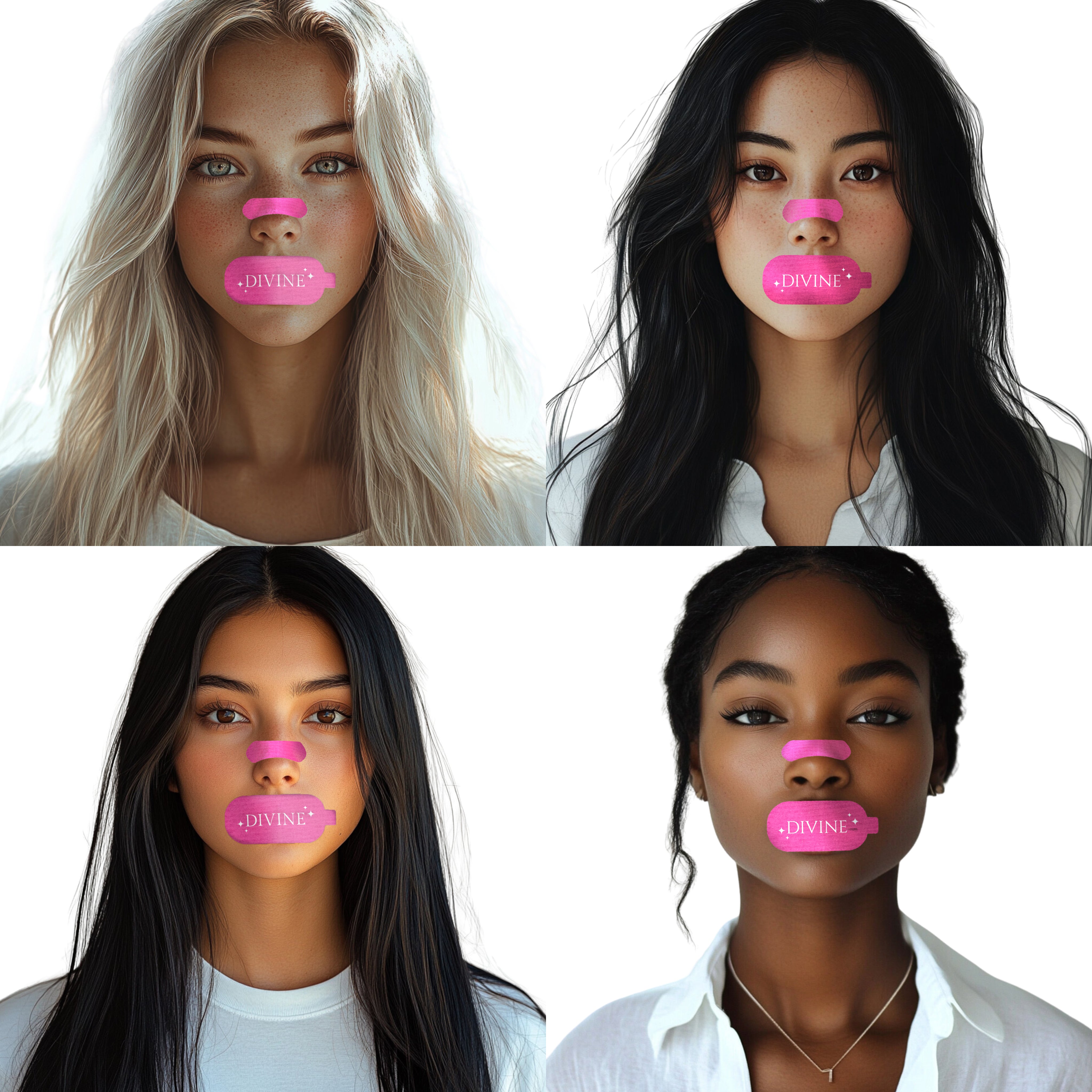 DIVINE MOUTH TAPE & NASAL STRIP COMBO (30 DAY SUPPLY)