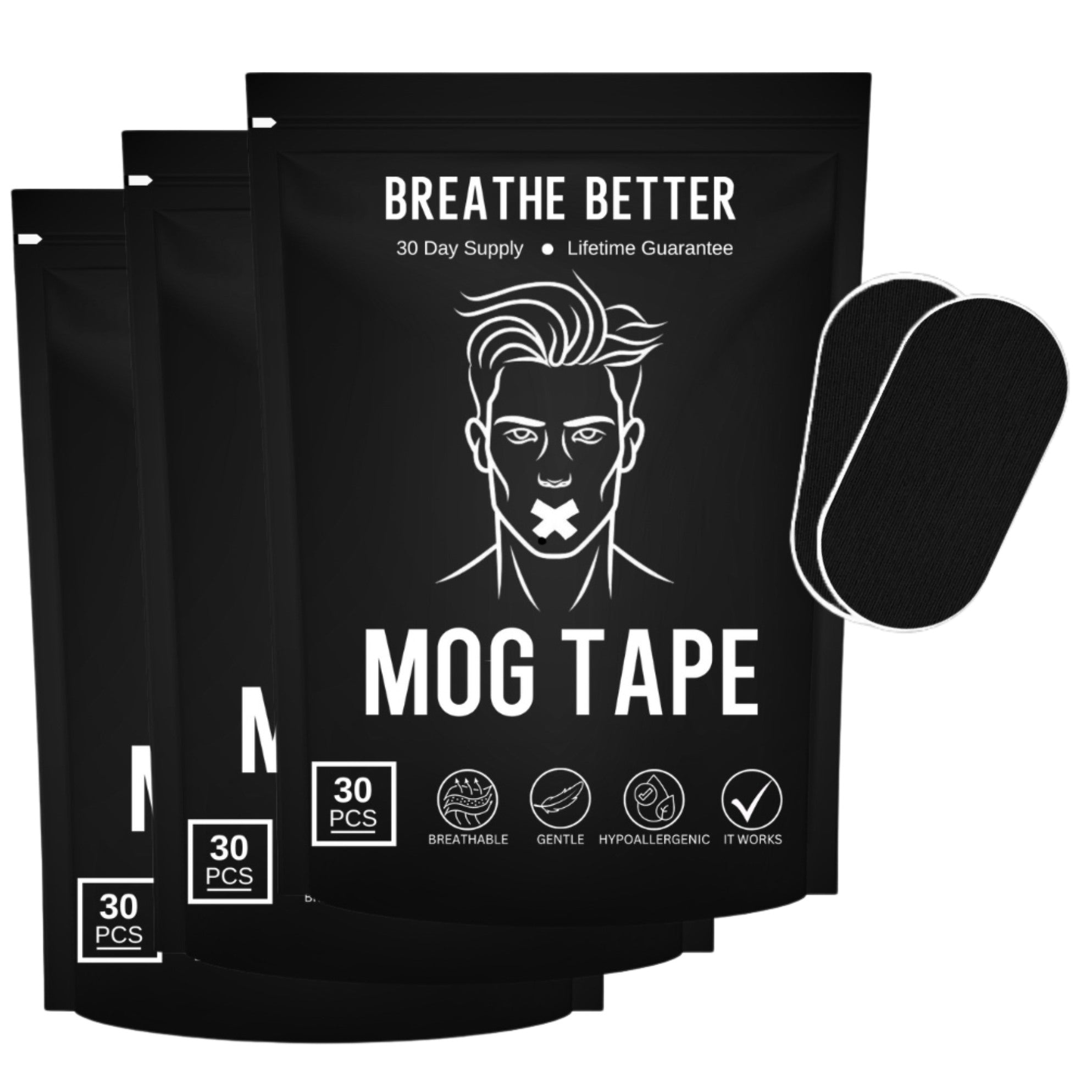 MOG TAPE (30 DAY SUPPLY) AS SEEN ON TIKTOK