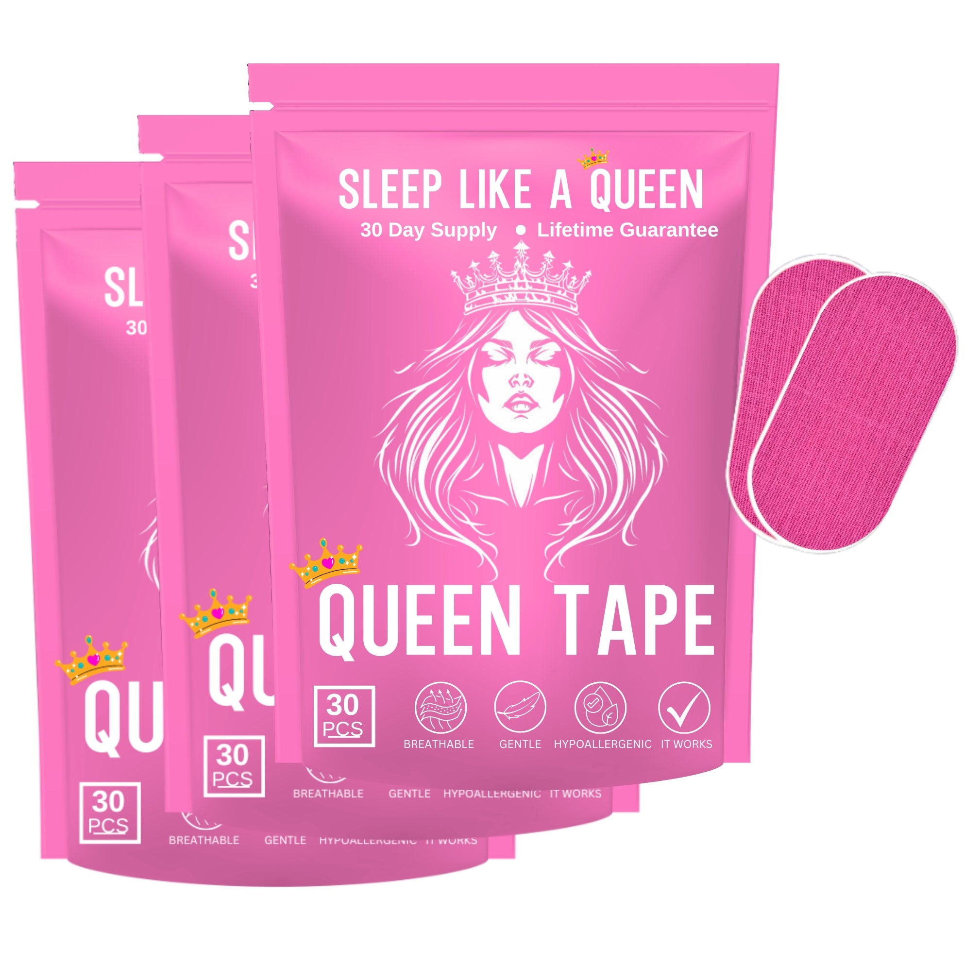 QUEEN TAPE (30 DAY SUPPLY) AS SEEN ON TIKTOK